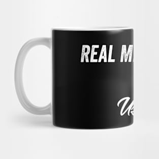 Real Men Marry Ushers Gift for Husband T-Shirt Mug